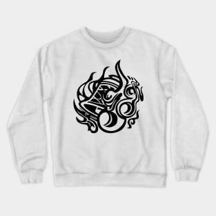 Hestia Familia - Black Crewneck Sweatshirt